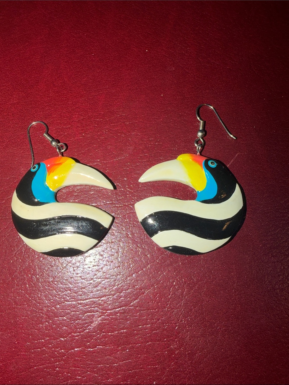 Toucan earrings
